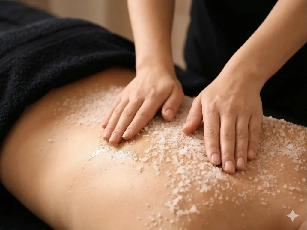 gommage corps institut soins corps agde